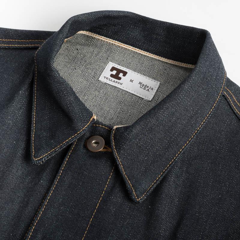 TELLASON - Coverall Jacket - Denim - immagine 4