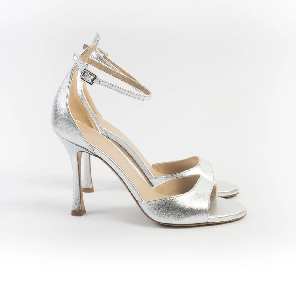 ROBERTO FESTA - Sandali con Tacco June - Silver - immagine 4