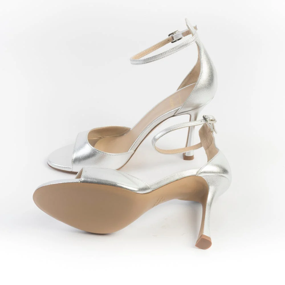ROBERTO FESTA - Sandali con Tacco June - Silver - immagine 6