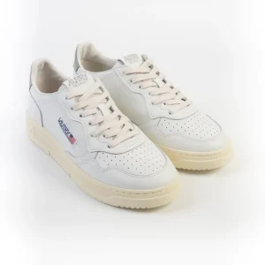 AUTRY - Sneakers Low Man - AULM LL11 - Bianco verde salvia