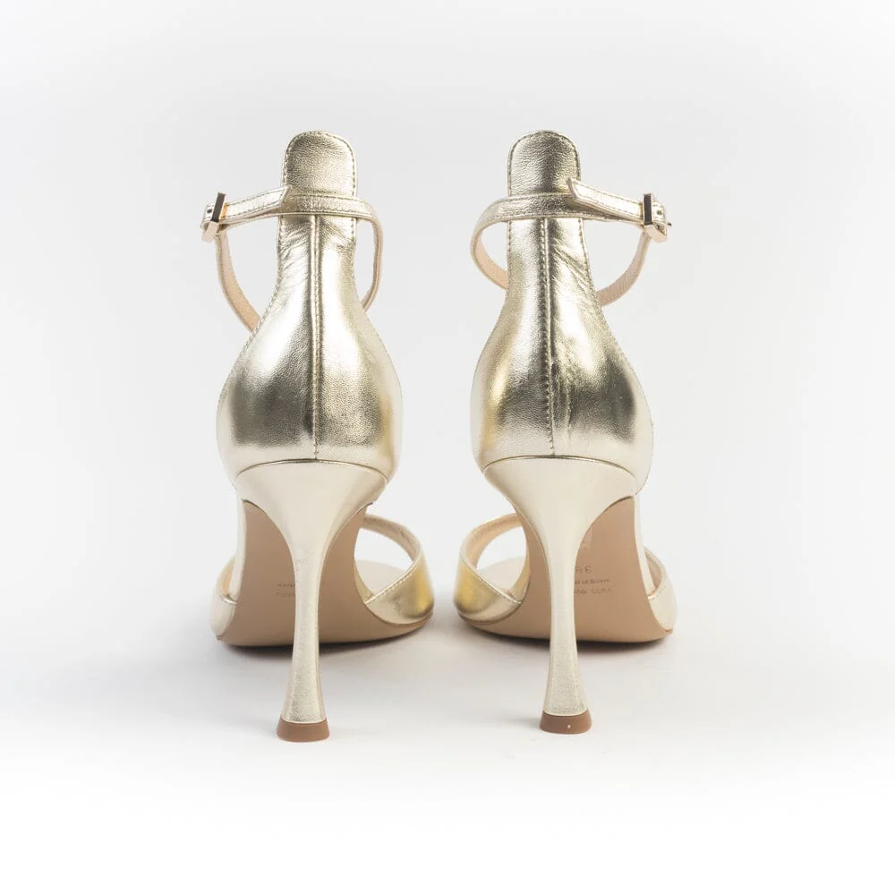 ROBERTO FESTA - Sandali con Tacco June - Platino - immagine 5