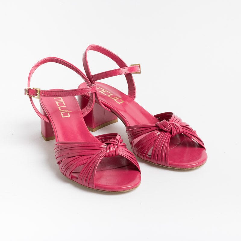NCUB - Sandali con Tacco - Stefy 64 - Crepe Fucsia - immagine 2