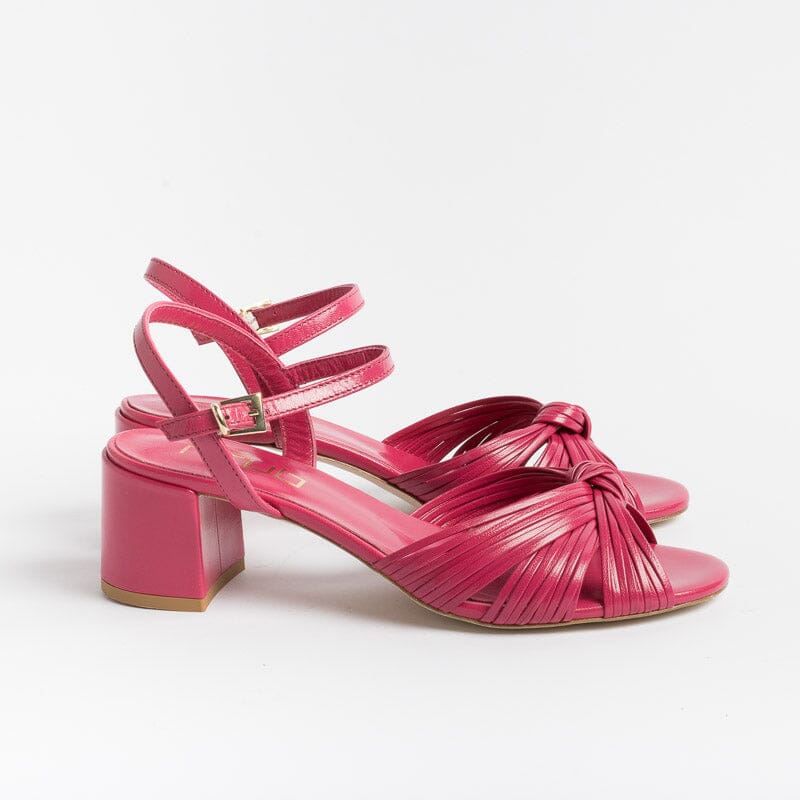NCUB - Sandali con Tacco - Stefy 64 - Crepe Fucsia - immagine 4
