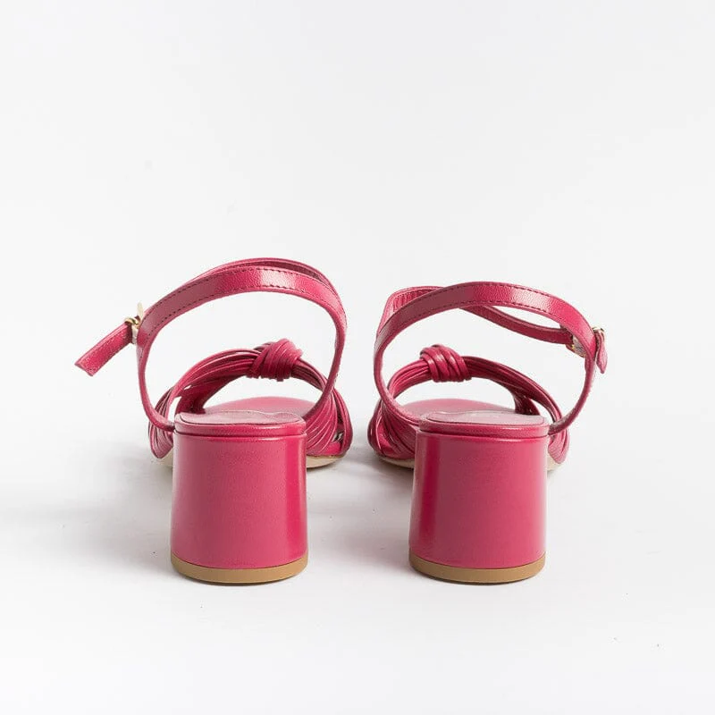 NCUB - Sandali con Tacco - Stefy 64 - Crepe Fucsia - immagine 5