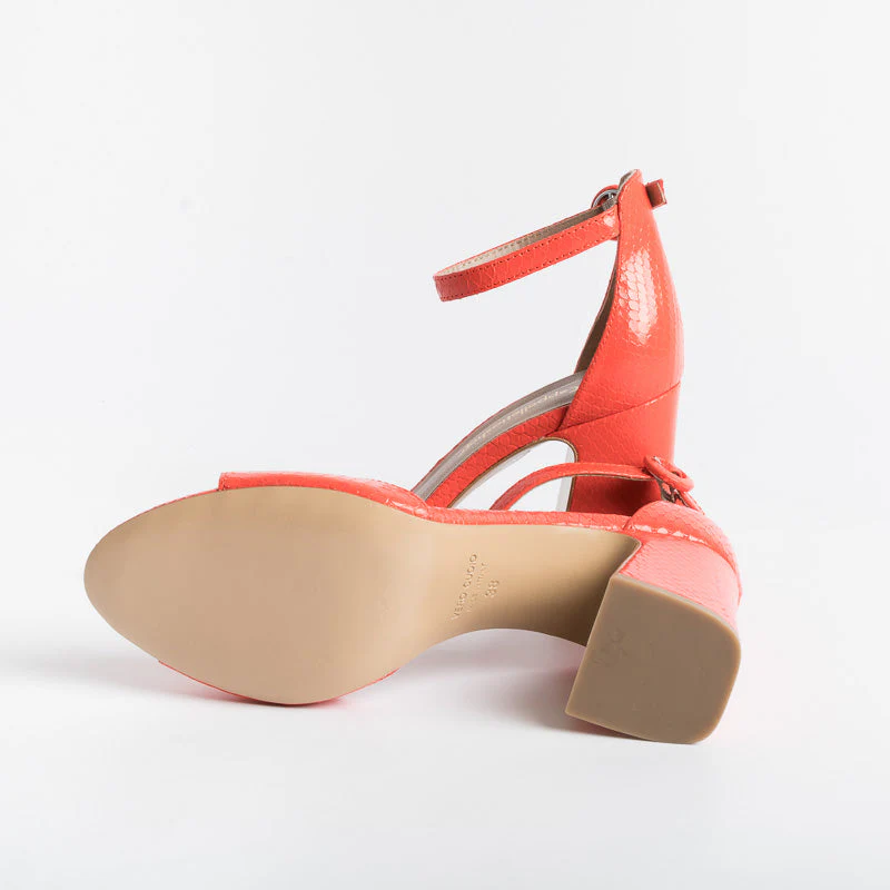 CappellettoShop - Sandali con Tacco - Kaila2 - Amazzonia Rosso - immagine 6