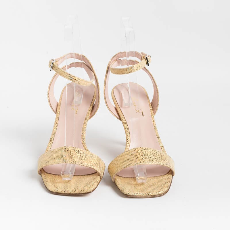 ANNA F. - Sandali con Tacco- 3687 - Iride Platino - immagine 3