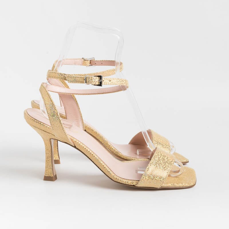 ANNA F. - Sandali con Tacco- 3687 - Iride Platino - immagine 4