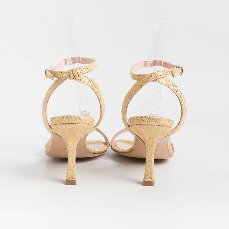 ANNA F. - Sandali con Tacco- 3687 - Iride Platino - immagine 5
