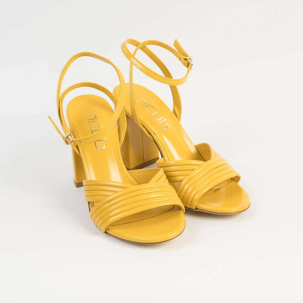 NCUB - Sandali con Tacco - FENTY92 - Pelle Giallo - immagine 3