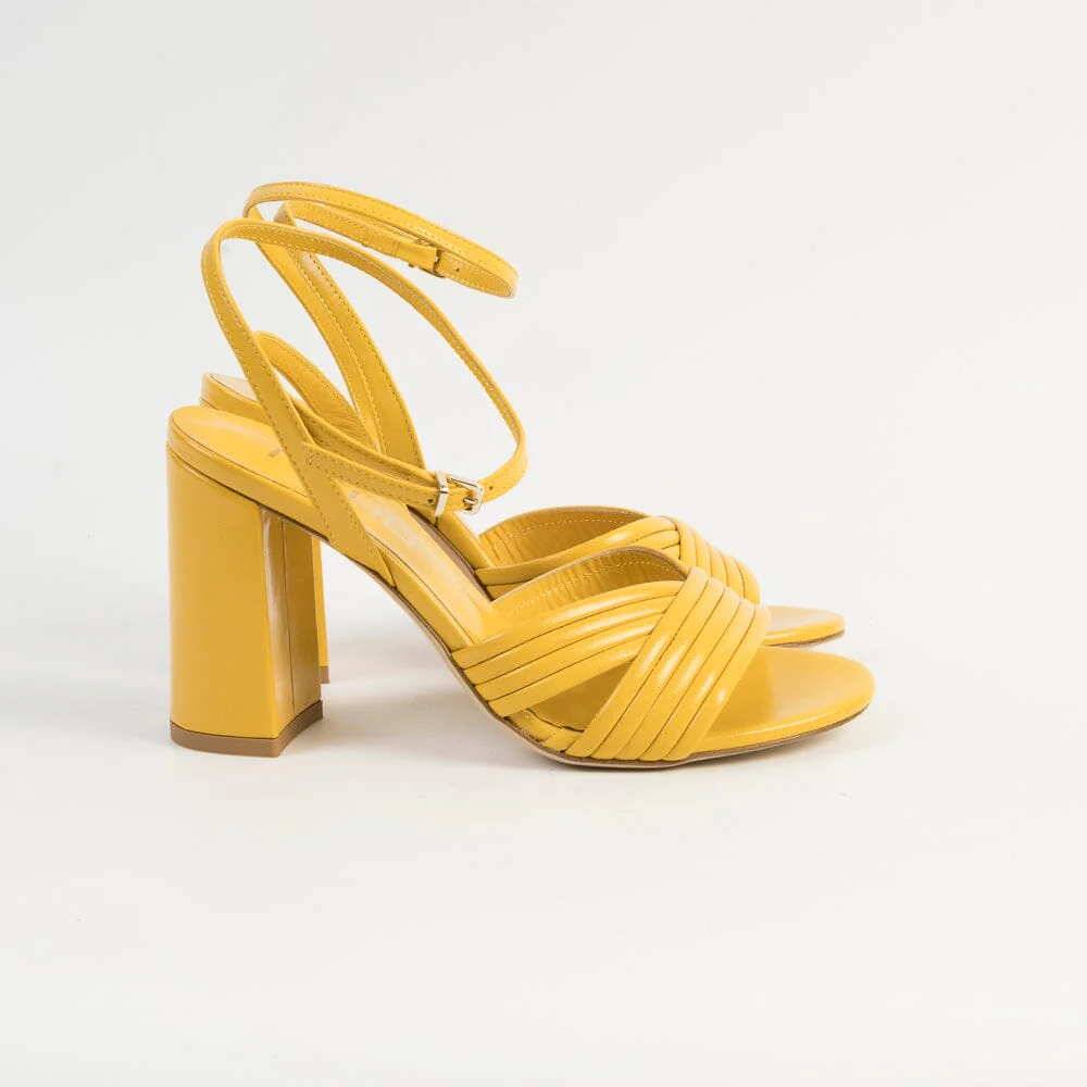 NCUB - Sandali con Tacco - FENTY92 - Pelle Giallo - immagine 5