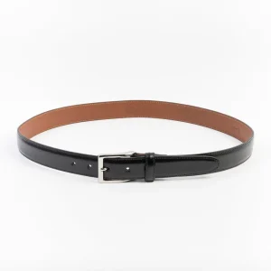 ALDEN - Cintura 0111 - Pelle nero