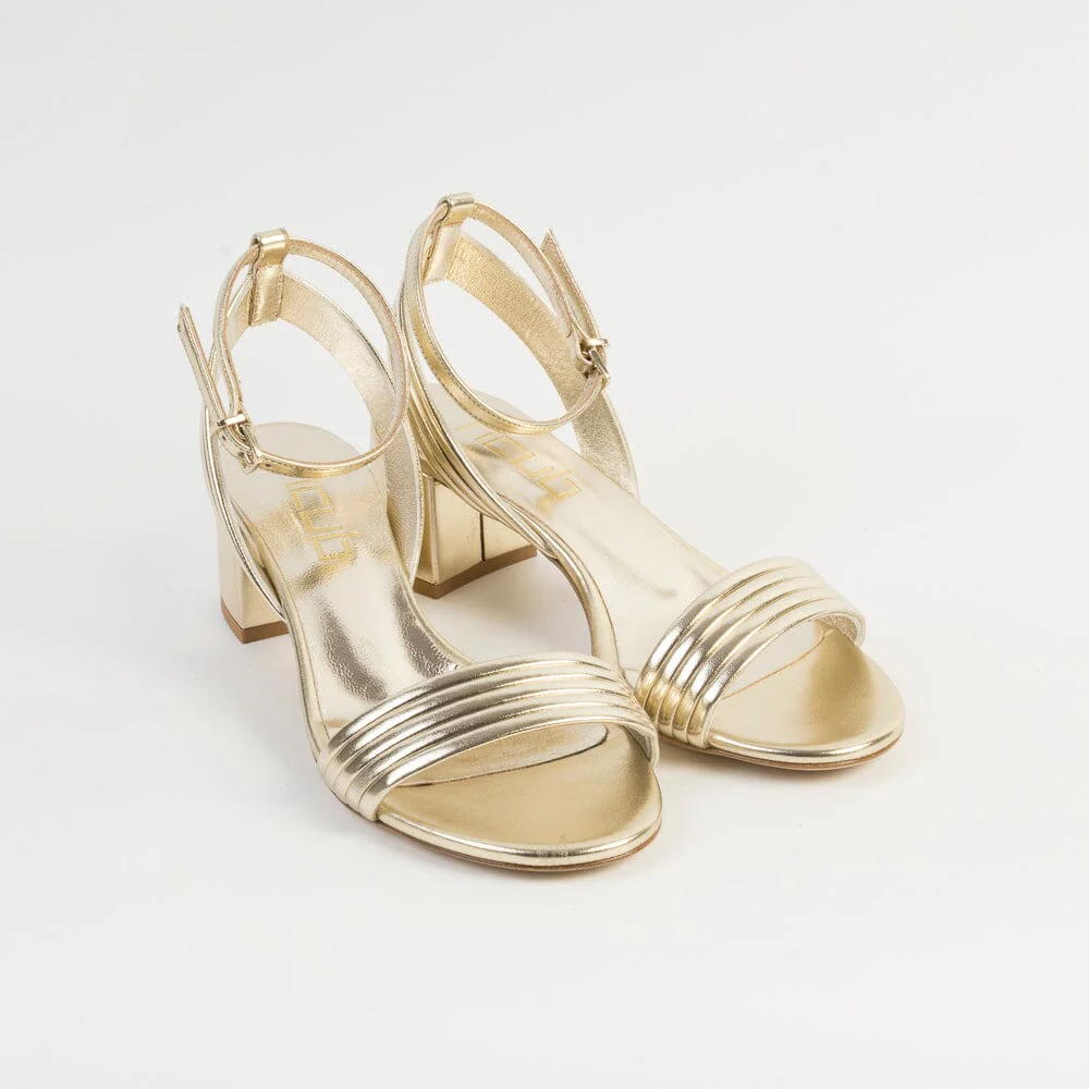 NCUB - Sandali con Tacco - Stacy 35 - Platino - immagine 4