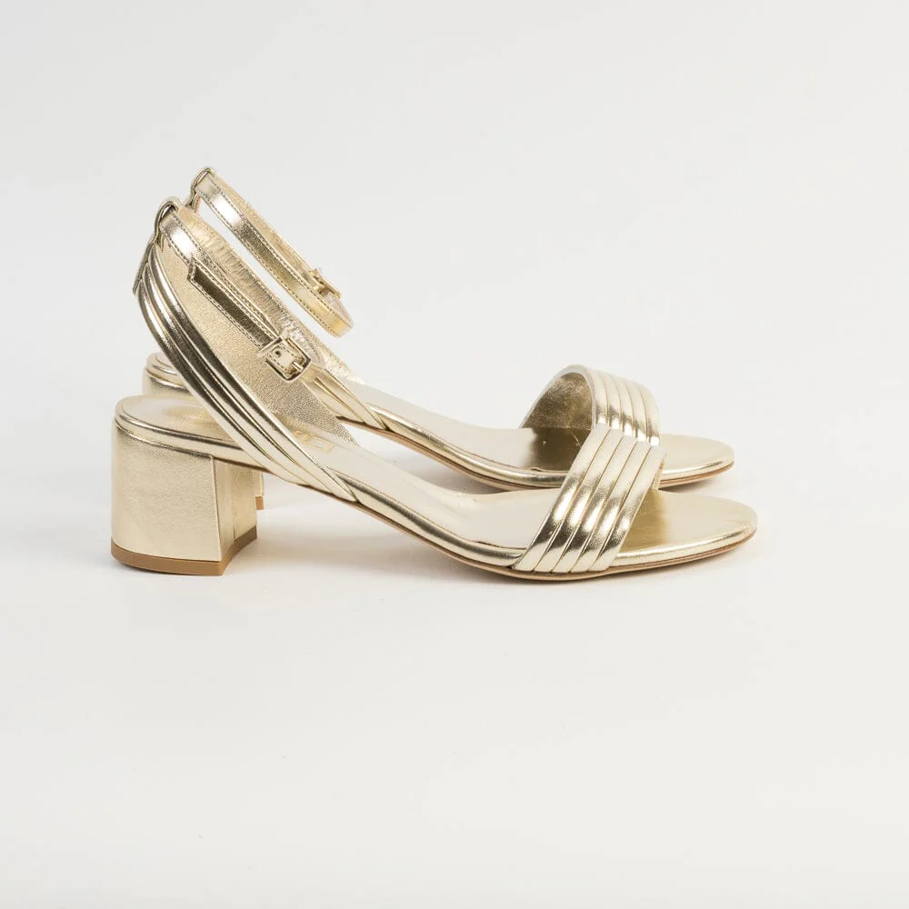 NCUB - Sandali con Tacco - Stacy 35 - Platino - immagine 6