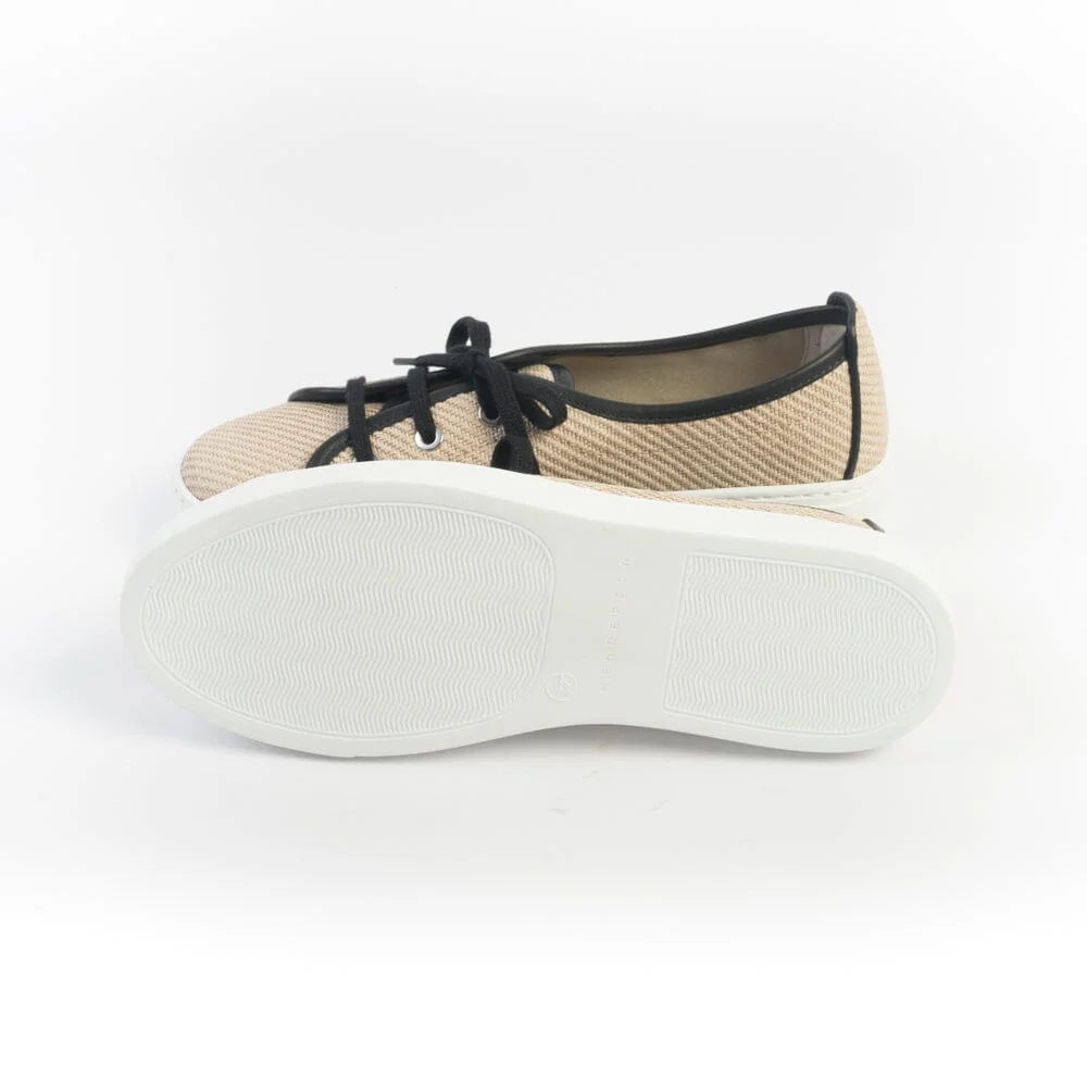 HENDERSON - Sneakers - CANDY - Raffia Beige Nero - immagine 6