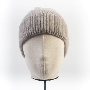 MERZ B. SCHWANEN - Berretto - Beanie - SKBN05 - 061 - Faded Grain Tortora