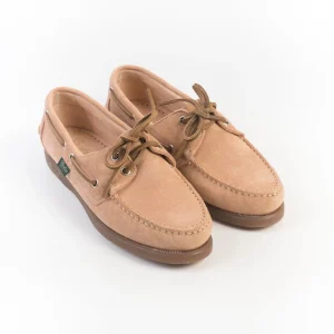 PARABOOT - BARTH F/MARINE - Scarpa da Barca - Allacciata 190838 - Camoscio Nudo