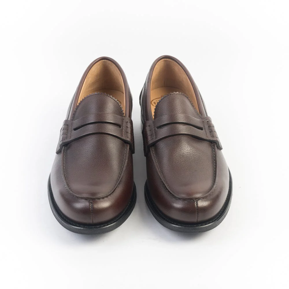 CHURCH'S - Mocassino - Pembrey - Grain Calf Marrone - immagine 3