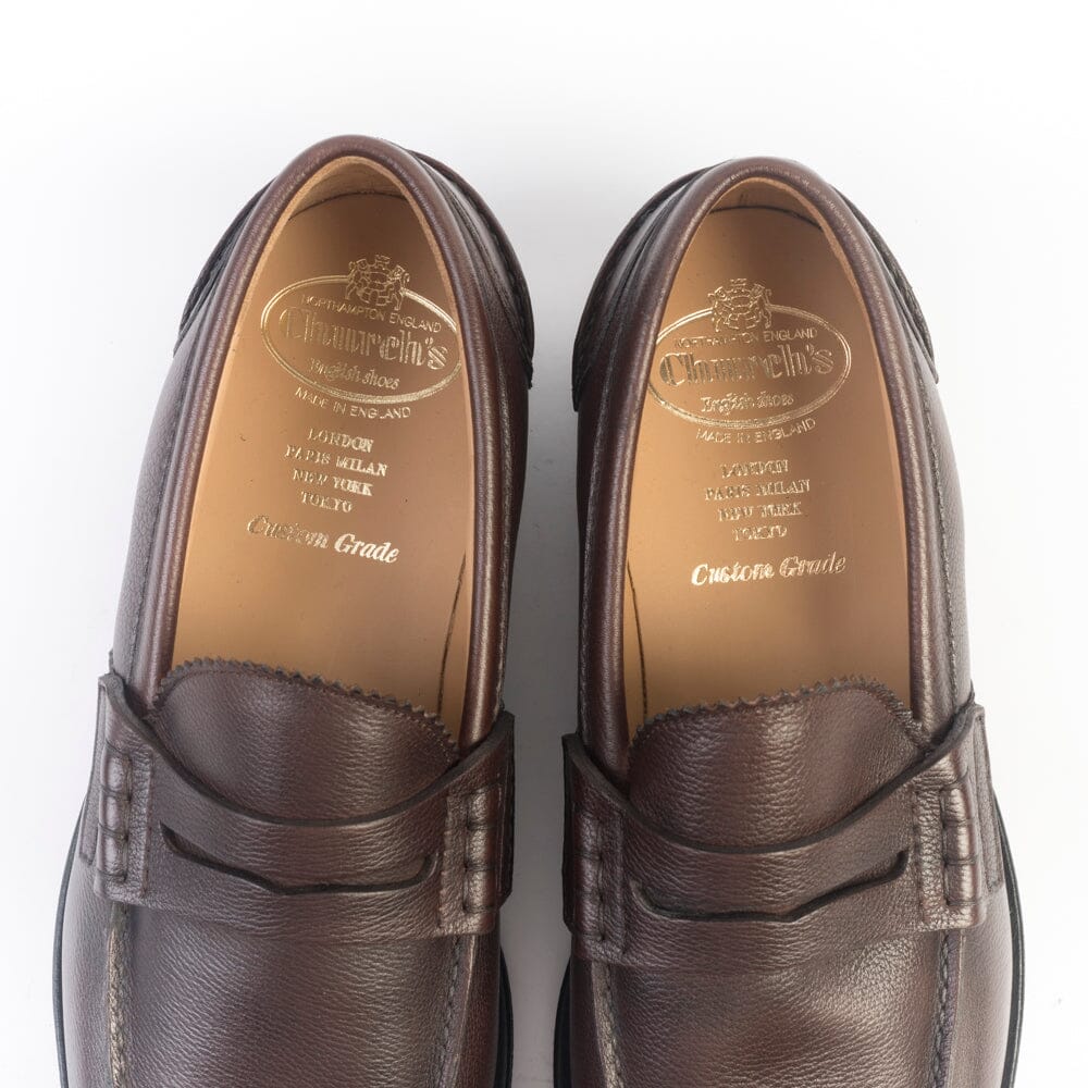 CHURCH'S - Mocassino - Pembrey - Grain Calf Marrone - immagine 4