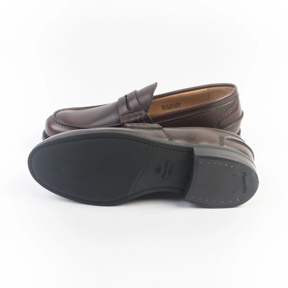 CHURCH'S - Mocassino - Pembrey - Grain Calf Marrone - immagine 7