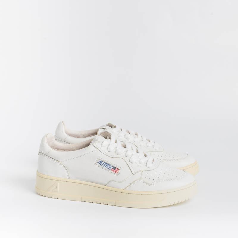 AUTRY AULM GG04 - LOW MAN ALL GOAT - Bianco Capra - immagine 3
