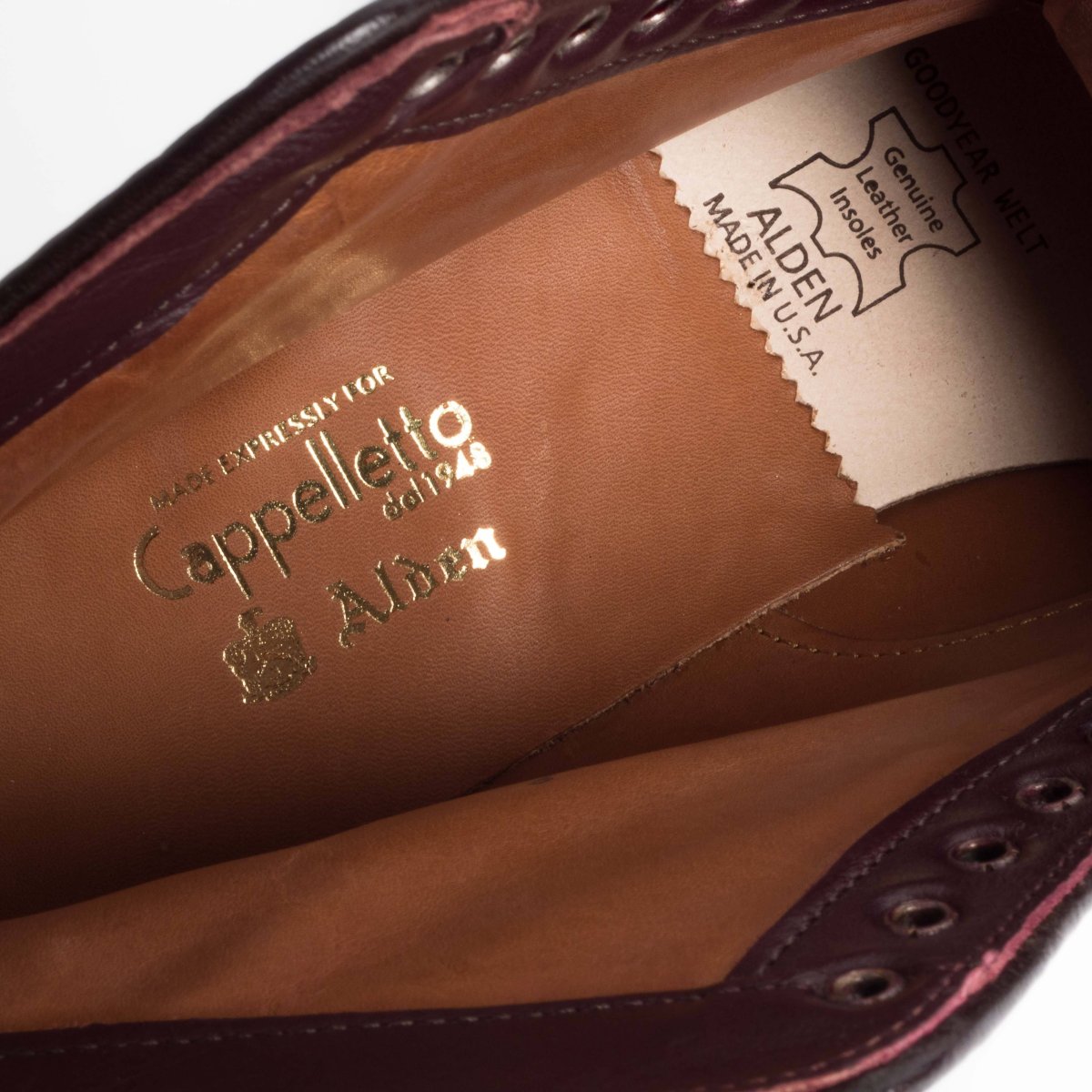 ALDEN - 2938 F - Derby Cordovan Colore 8 Sfoderato - immagine 7