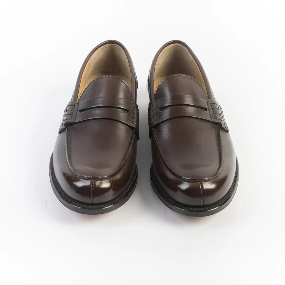CHURCH'S - Mocassino - Pembrey - Ebony Decò Calf - immagine 7