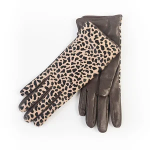 Cappellettoshop - Guanti - Cavallino - PL07 - Animalier marrone