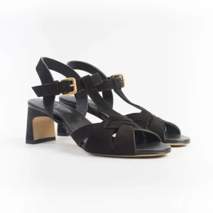 MARA BINI Venezia - Sandali con tacco - Z556 - Testa di Moro