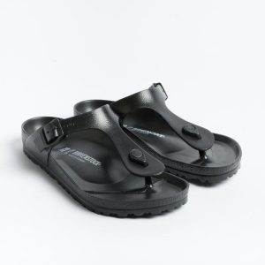 BIRKENSTOCK - Sandali bassi Infradito - 0128201 - Gizeh EVA - Black