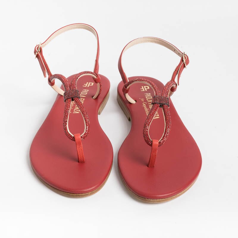 PAOLA FIORENZA - Sandali Bassi Infradito - SS2336 - Rosso - immagine 3