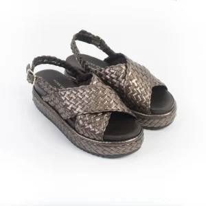 PONS QUINTANA - Sandali Zeppa - 11452 - Metal