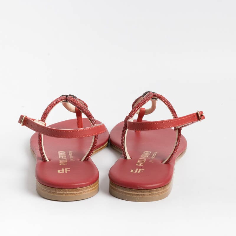 PAOLA FIORENZA - Sandali Bassi Infradito - SS2336 - Rosso - immagine 5