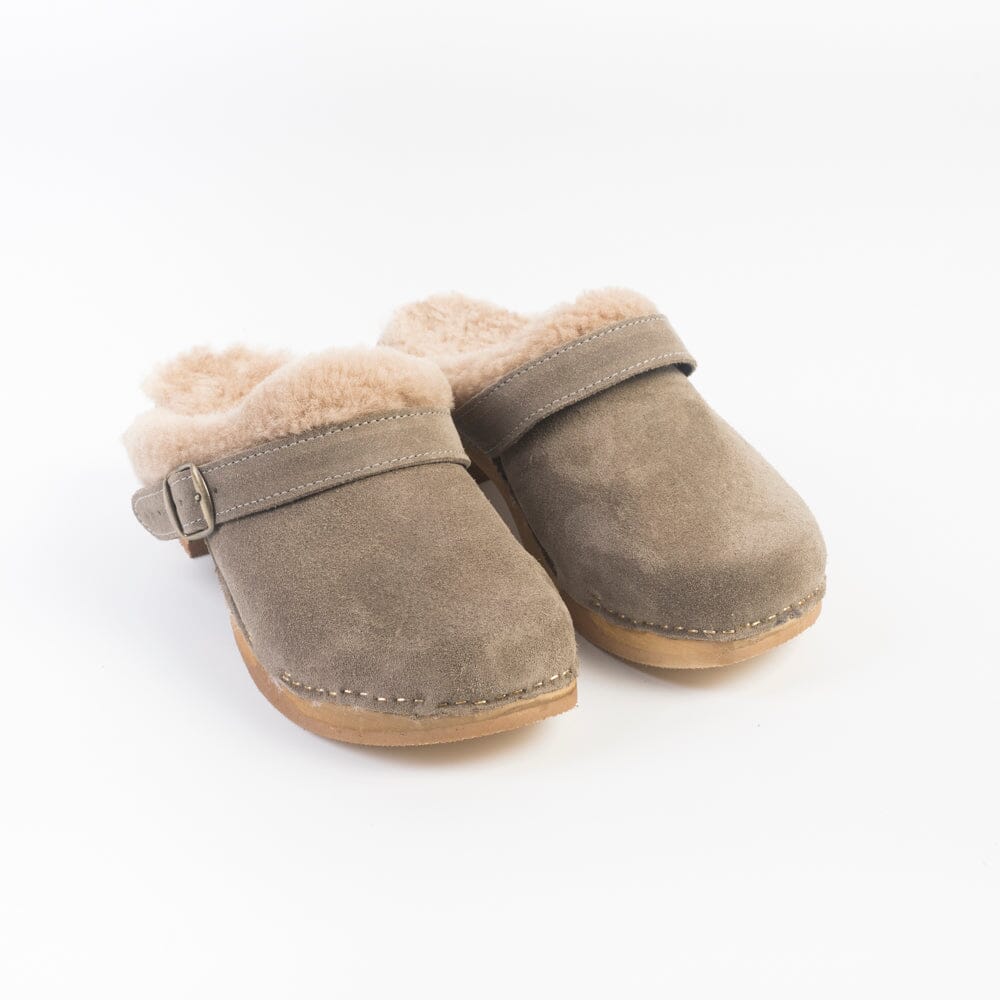 BOSABO - Zoccolo Sabot - Compliba Velour Taupe