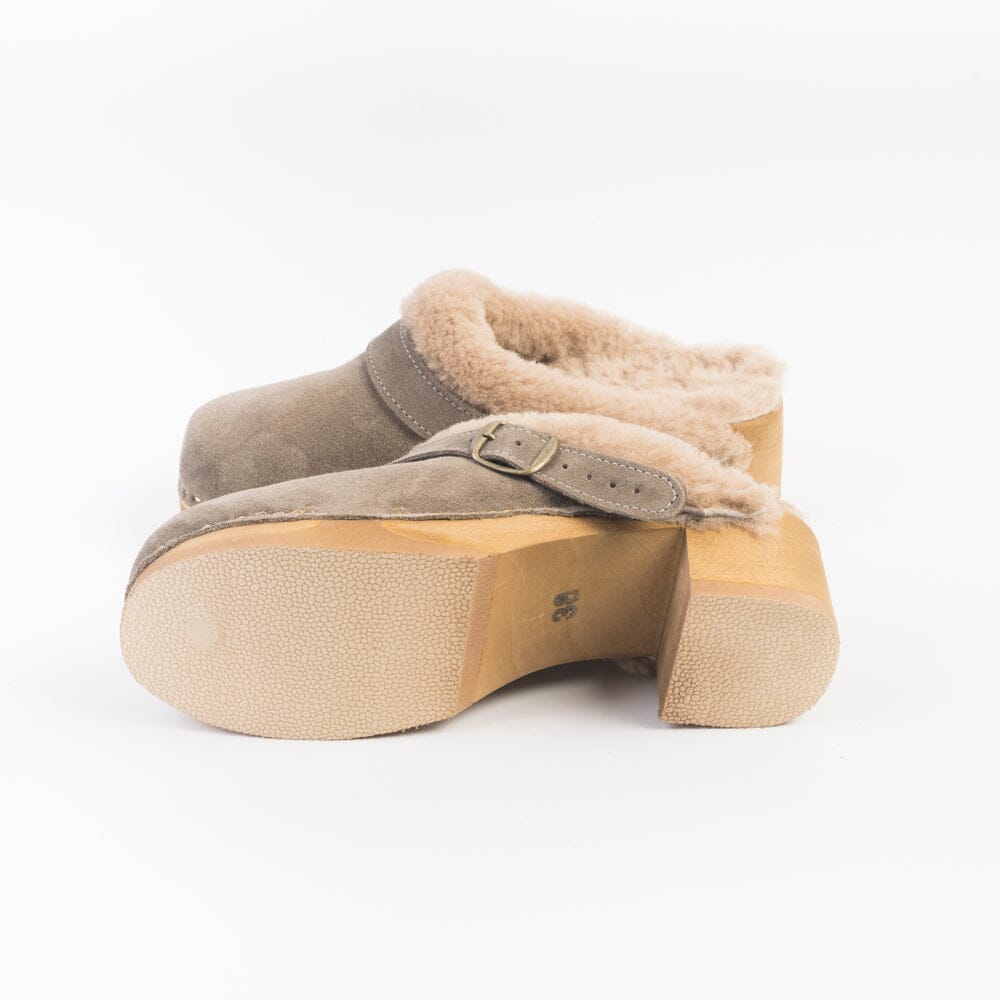 BOSABO - Zoccolo Sabot - Compliba Velour Taupe - immagine 6
