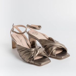 LORENA PAGGI - Sandali con Tacco 11554 - Metal Butter