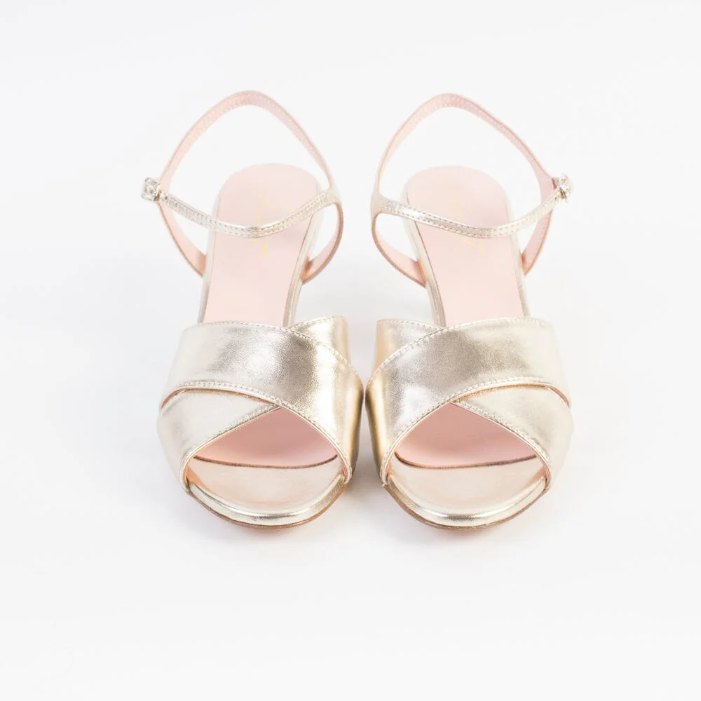 ANNA F. - Sandali con Tacco - 3742 - Platino - immagine 7