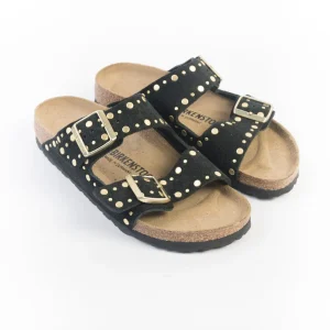 BIRKENSTOCK - Sandali bassi 1030348- Arizona - Rivetti Nero