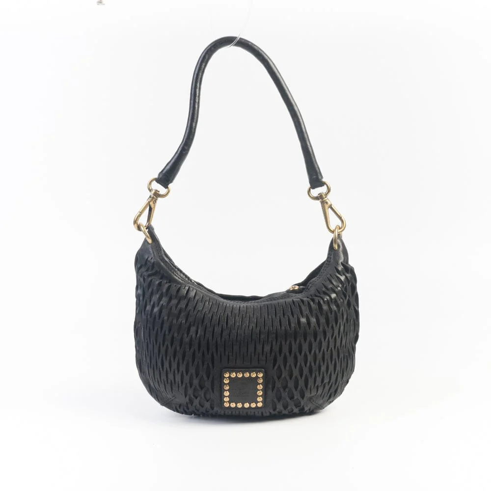 CAMPOMAGGI - Borsa a Spalla - Anastasia M - Nero - immagine 3
