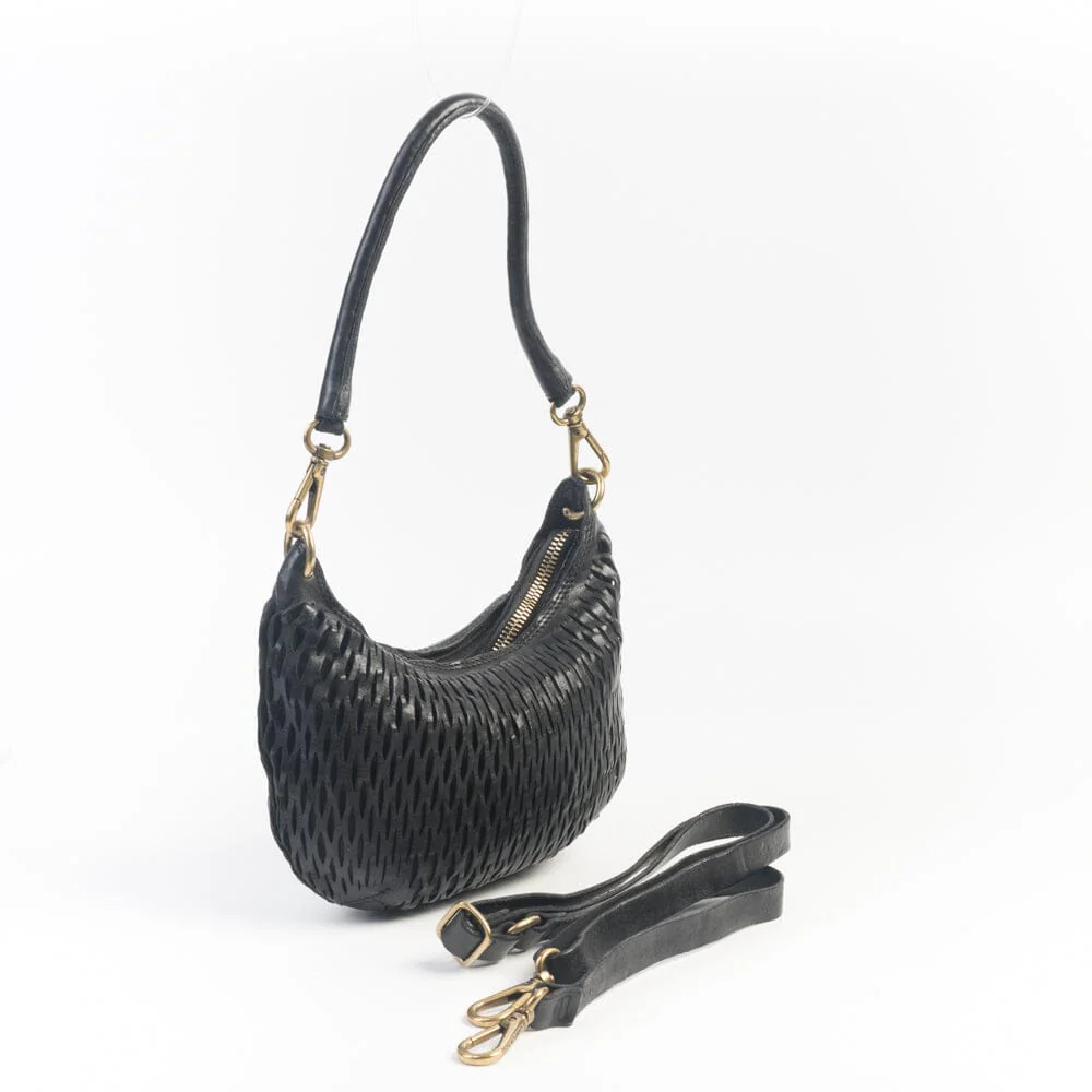 CAMPOMAGGI - Borsa a Spalla - Anastasia M - Nero - immagine 4