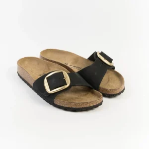 BIRKENSTOCK  -   Sandali bassi 1023373 - Madrid - Big Buckle - Nero