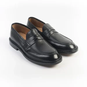 GREEN GEORGE - 8058 - Mocassino Arezzo - Pelle Nero