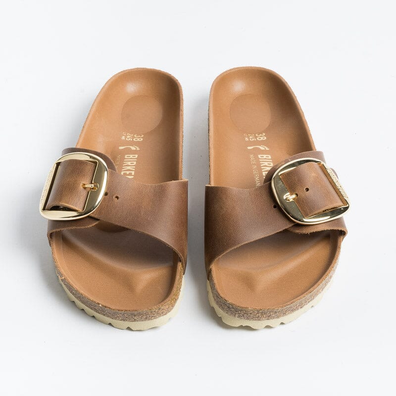 BIRKENSTOCK - Sandali bassi 1006525 Madrid Big Buckle - Cognac - immagine 3