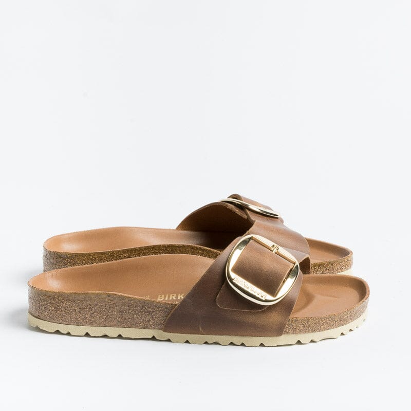 BIRKENSTOCK - Sandali bassi 1006525 Madrid Big Buckle - Cognac - immagine 4