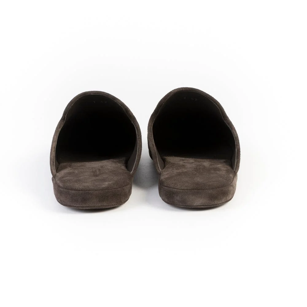 Cappellettoshop - Pantofola 215 - Camoscio Ebano - immagine 5