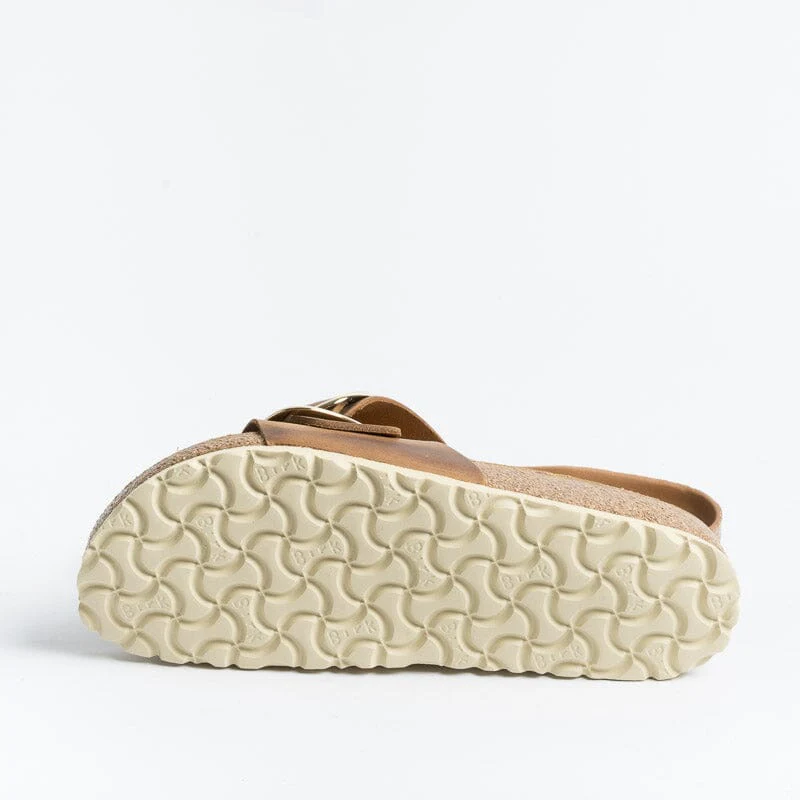 BIRKENSTOCK - Sandali bassi 1006525 Madrid Big Buckle - Cognac - immagine 6