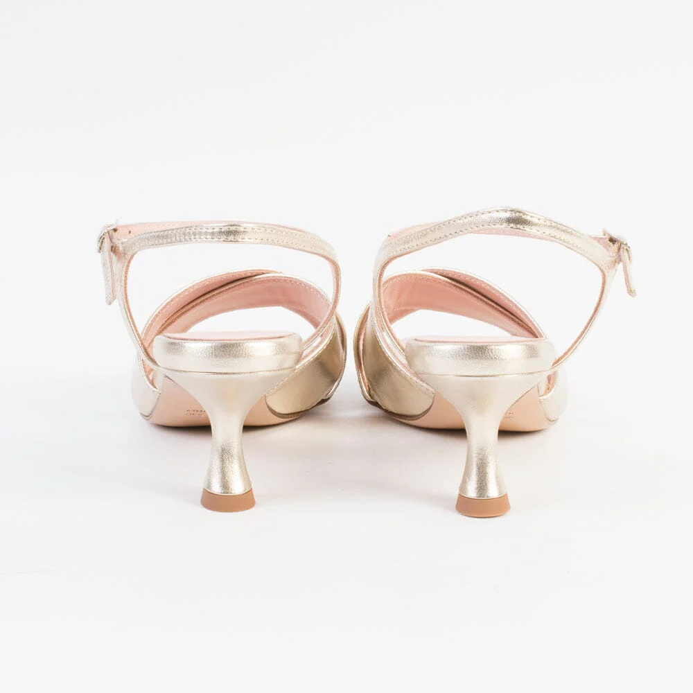 ANNA F. - Sandali con Tacco - 3742 - Platino - immagine 9