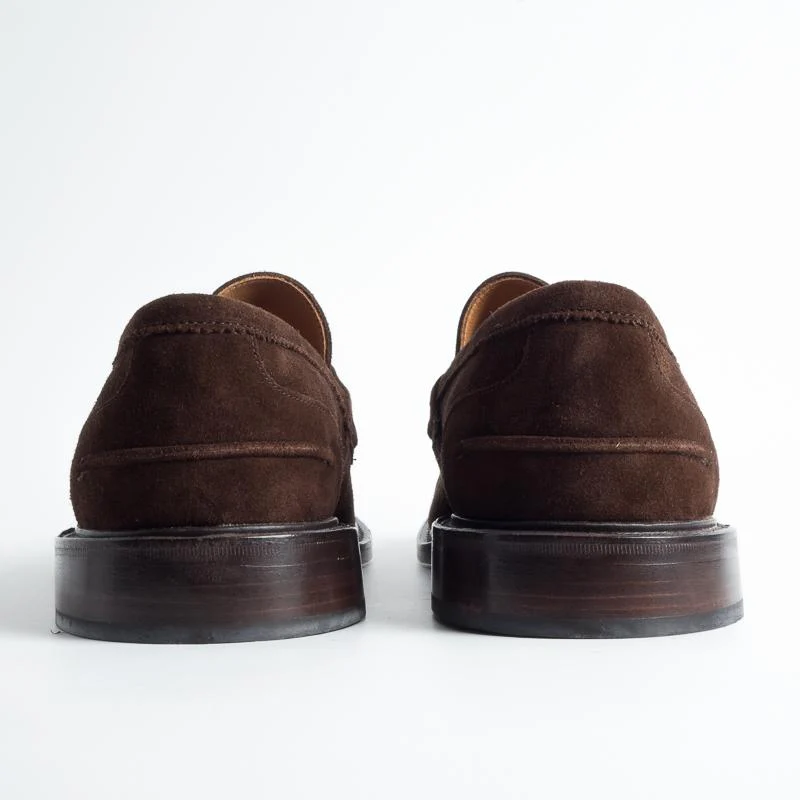 TRICKER'S - James - Mocassino Suede Repello - Cioccolato - immagine 5
