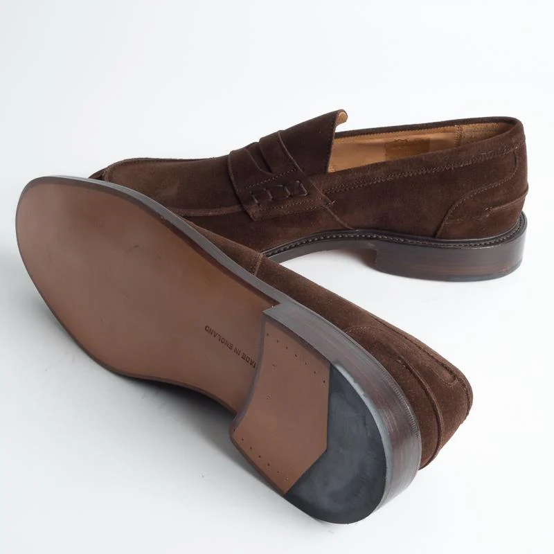 TRICKER'S - James - Mocassino Suede Repello - Cioccolato - immagine 6