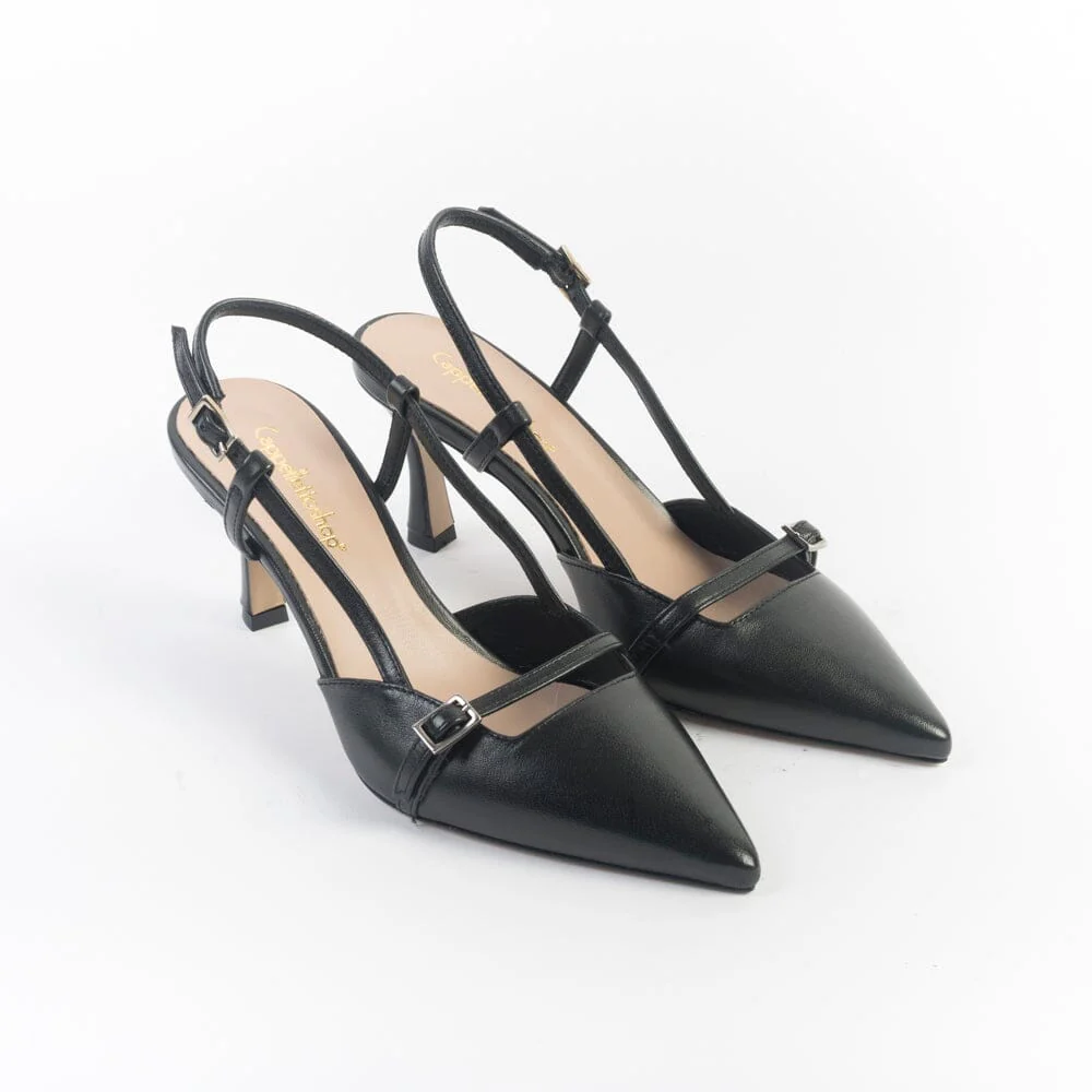 CappellettoShop - Sling Back - Ester 21 - Nero - immagine 2