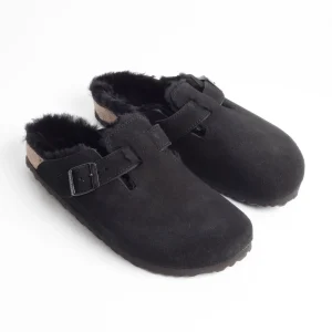 BIRKENSTOCK - 0259883 - BOSTON FUR  - Black